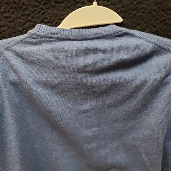 Jos A Bank Mens Sweater Gray Size XL 100% Pima Cotton Pullover Long Sleeve - Picture 12 of 12